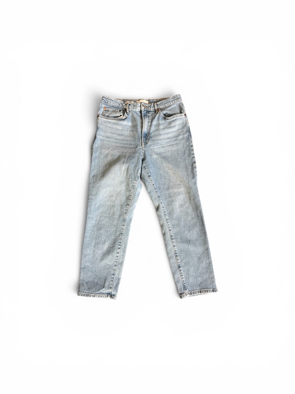Mango Claudia Light Blue Ankle Jeans size 12